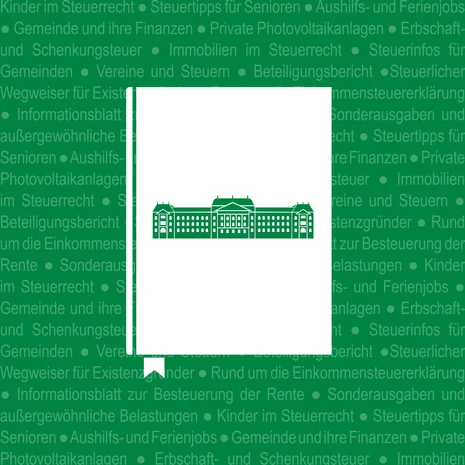 Inforbroschüren des SMF liegen nebeneinander