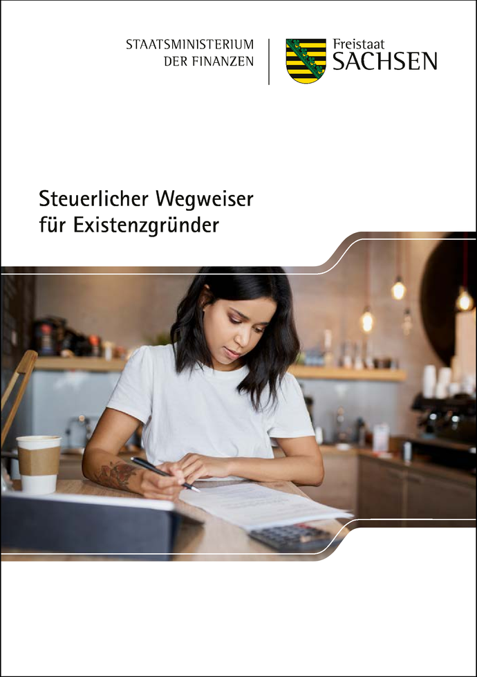 Titelbild Broschüre Existenzgründer